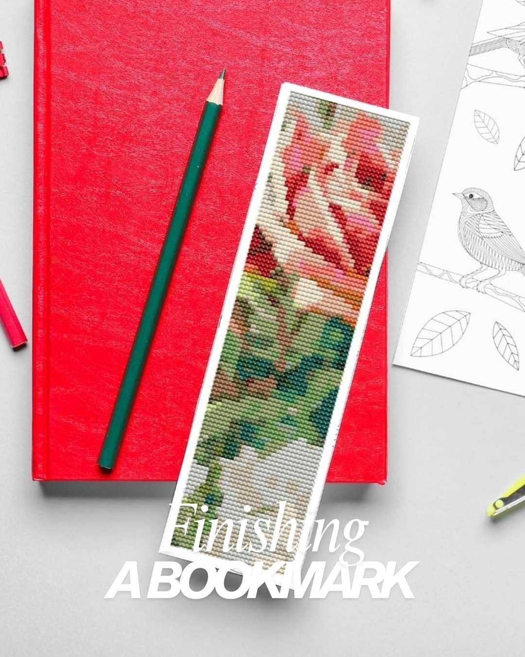 How to Create a Beautiful Cross-Stitch Bookmark